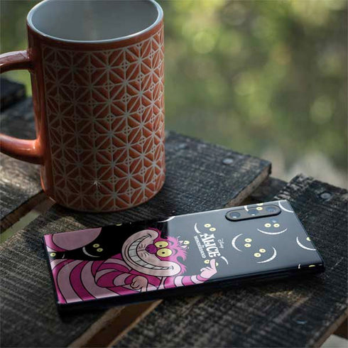 Disney Alice in Wonderland Cheshire Cat Galaxy Note 10 Skin